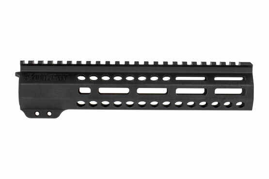 Sons of Liberty Gun Works 9.5in EXO2 AR-15 freefloat handguard Features M-LOK slots at the 3, 6, and 9 o'clock positions